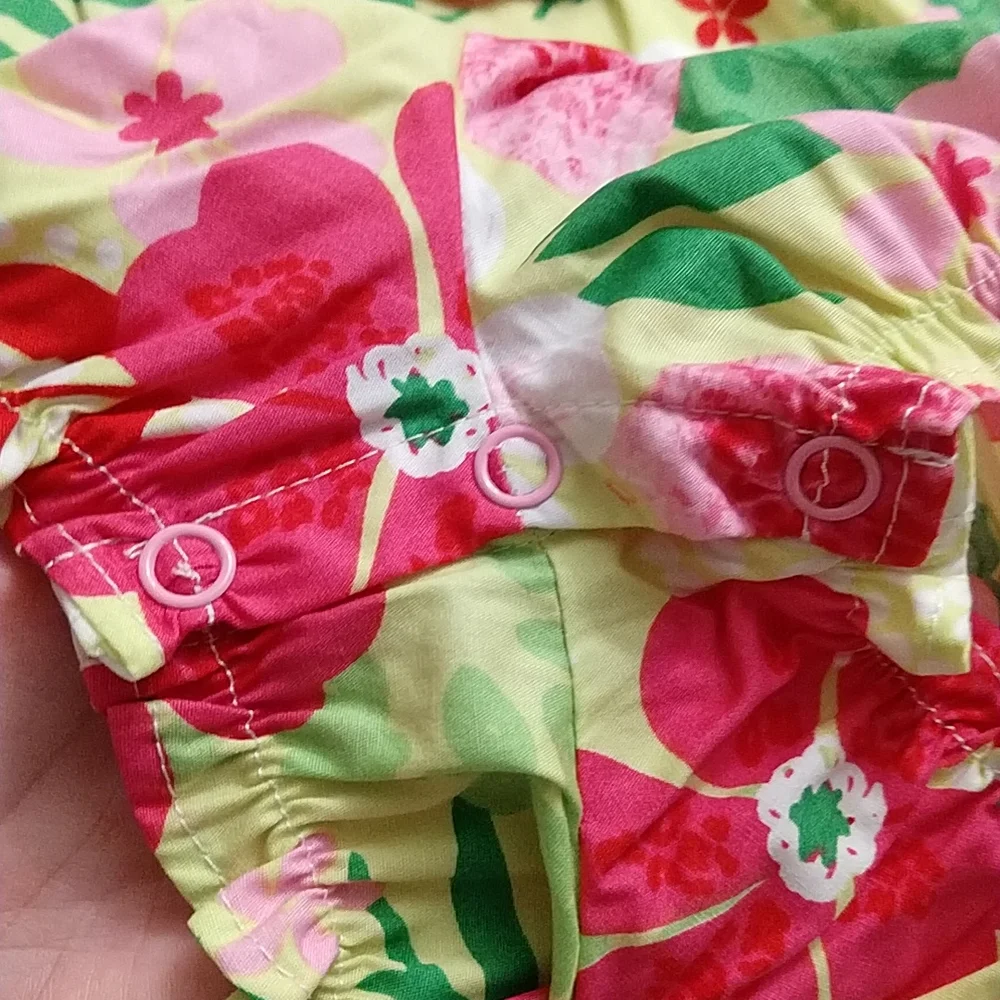 3/$33 NWT Beautiful Sweet Heart Rose Romper One Piece Size 24M